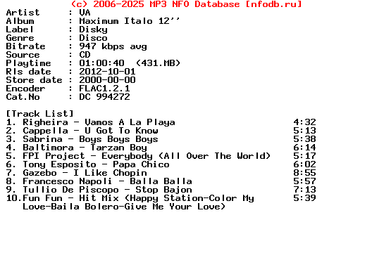 VA-Maximum_Italo_12-CD-2000