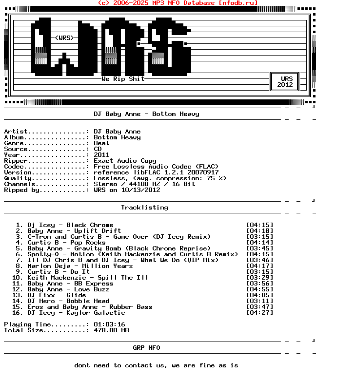 Dj_Baby_Anne-Bottom_Heavy-CD-FLAC-2011-Wrs