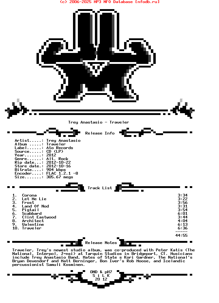 Trey_Anastasio-Traveler-CD-FLAC-2012