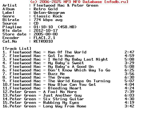 Flee_Mac_And_Peter_Green-Retro_Gold-CD-2005.Nfo5