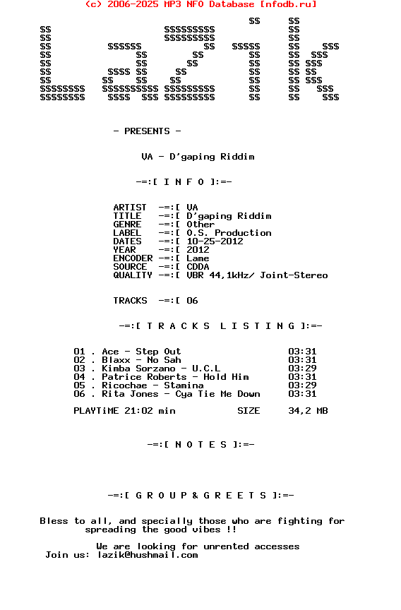 VA-Dgaping_Riddim-WEB-2012-Lazik_Int