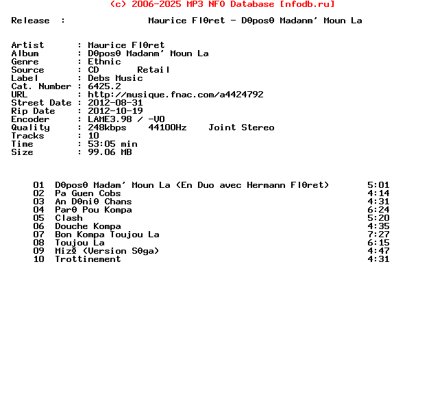 Maurice_Fleret-Depose_Madanm_Moun_La-(6425.2)-CD-FR-2012