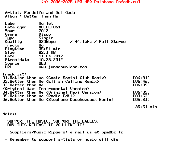 Pandolfo_And_Del_Gado-Better_Than_Me-(MULLET061)-WEB-2012