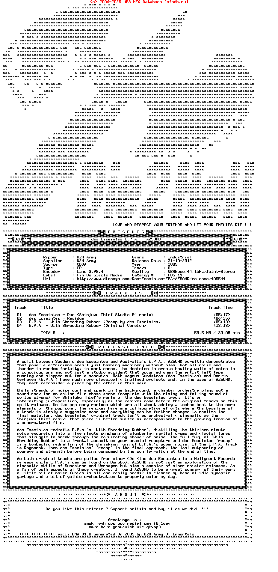 Des_Esseintes-E.P.A.-Az50Hd-CDEP-2005