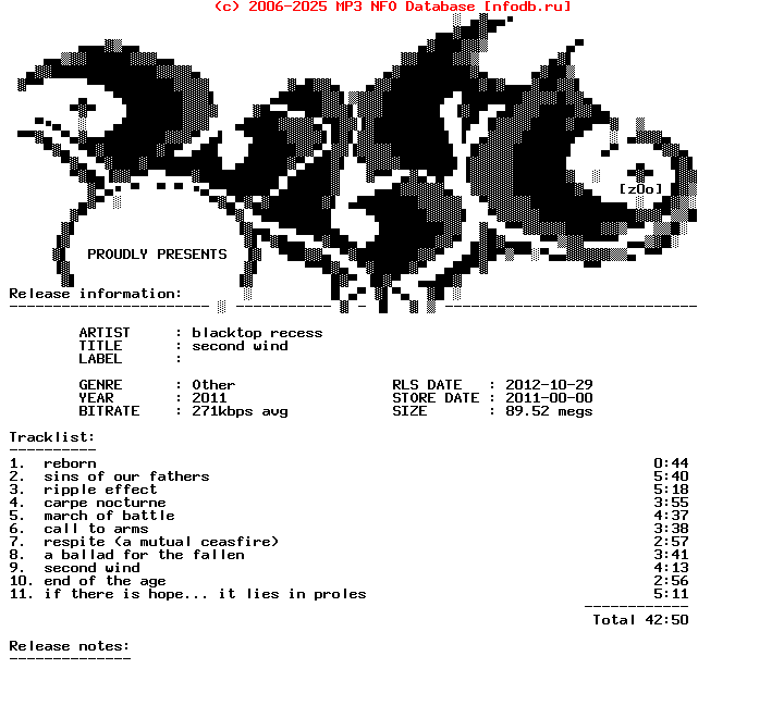 Blacktop_Recess-Second_Wind-2011