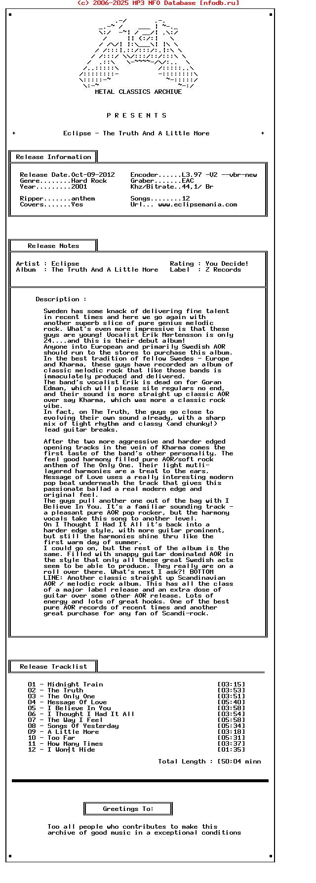 Eclipse_-_The_Truth_And_A_Little_More-2001-Mca_Int