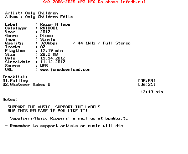 Only_Children-Only_Children_Edits-(RNTD001)-WEB-2012