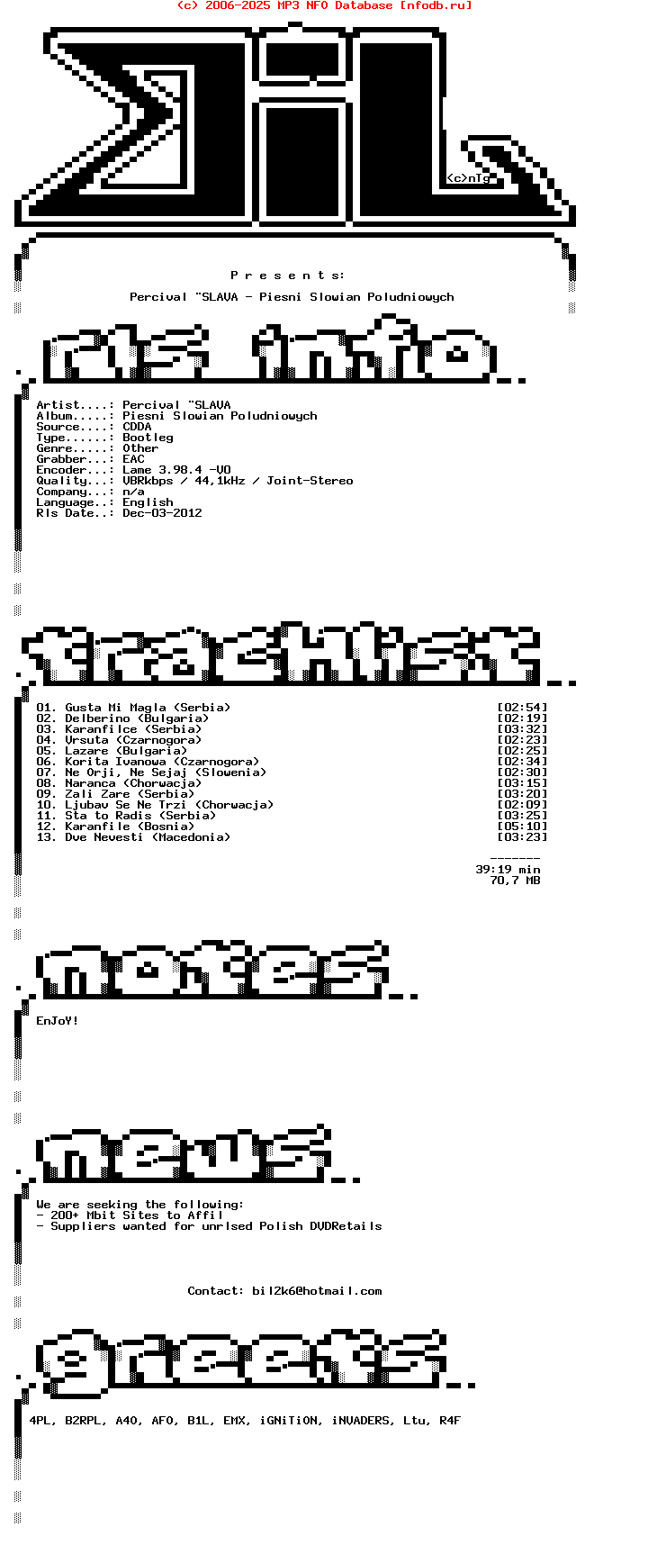 Percival_Slava-Piesni_Slowian_Poludniowych-Bootleg-2012