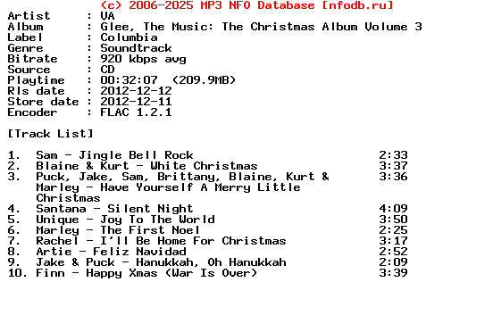 VA-Glee_The_Music_The_Christmas_Album_Vol_3-Ost-CD-FLAC-2012