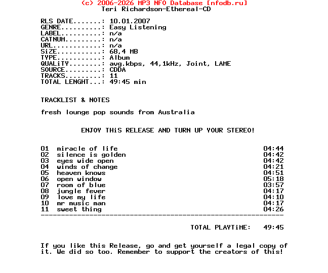 Teri_Richardson-Ethereal-CD-2007