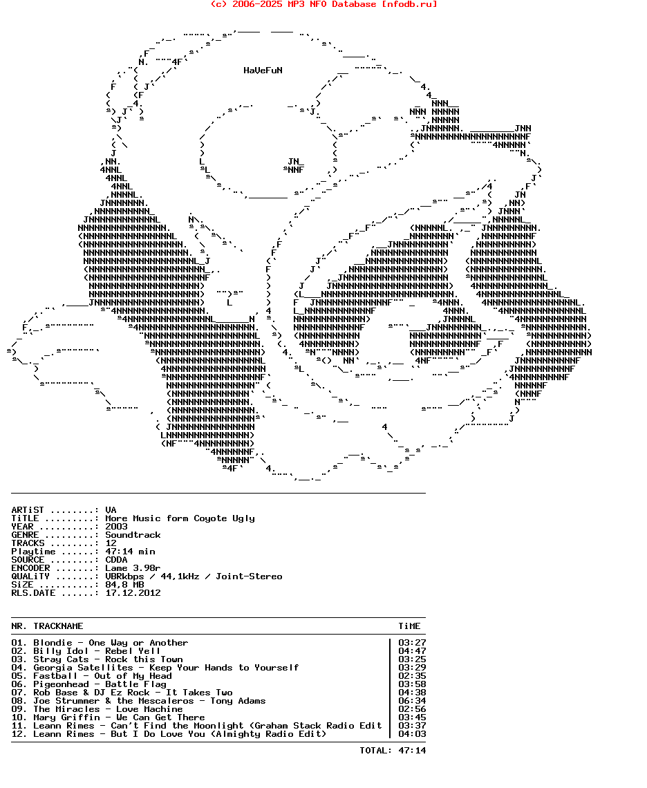 VA_-_More_Music_From_Coyote_Ugly-2003-Havefun_Int