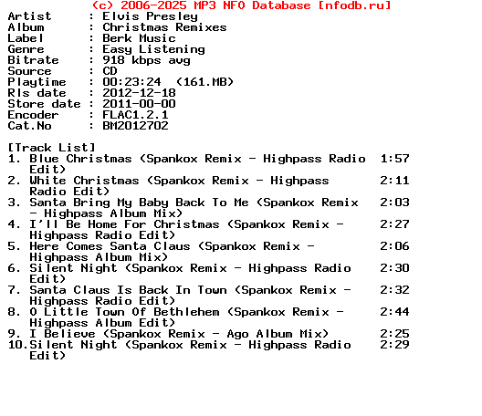 Elvis_Presley-Christmas_Remixes-CD-2011