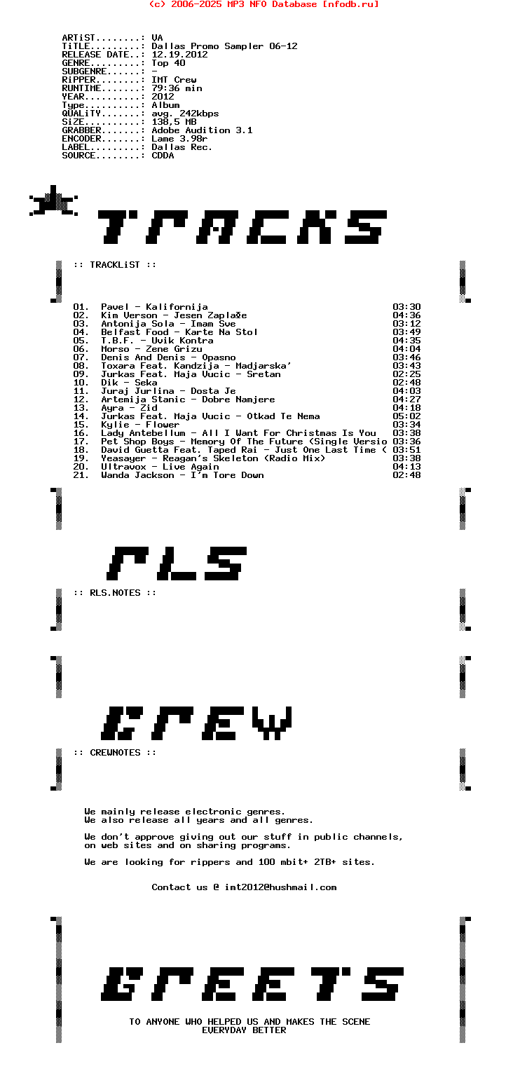 VA-Dallas_Promo_Sampler_06-12-Promo-2012