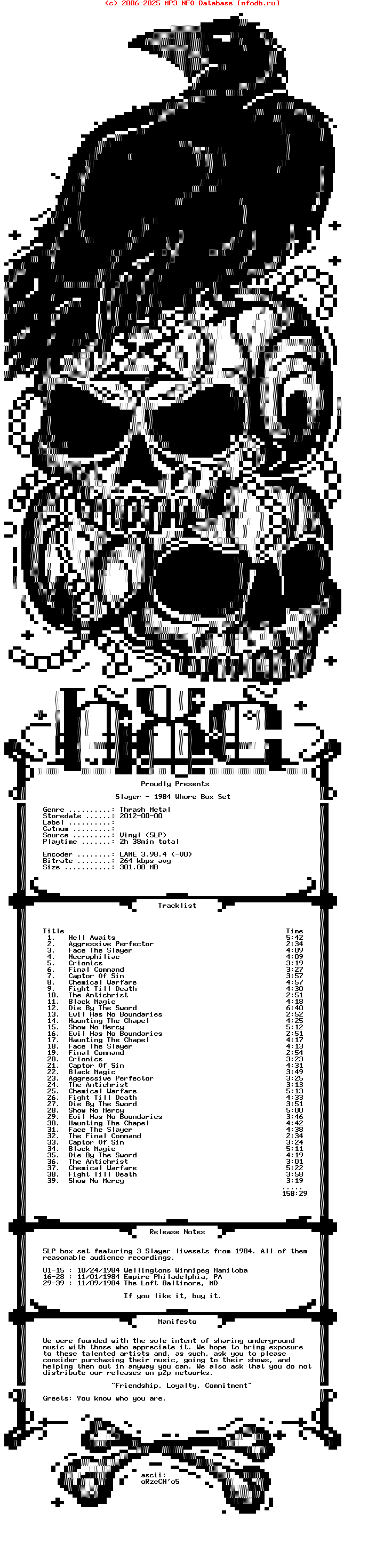 Slayer-1984_Whore_Box_Set-Bootleg-5Lp-2012