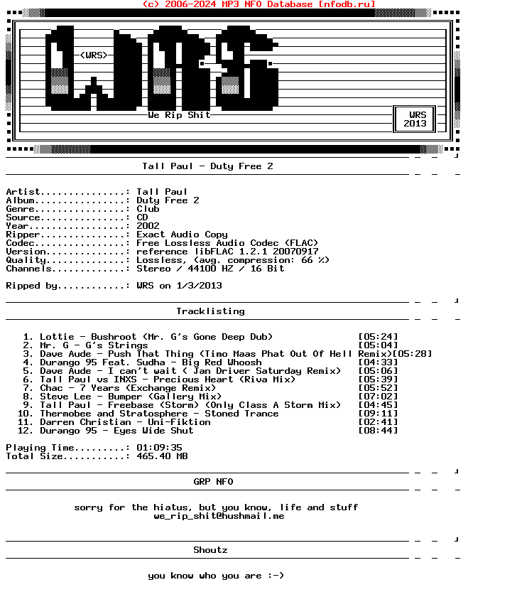Tall_Paul-Duty_Free_2-CD-FLAC-2002-Wrs