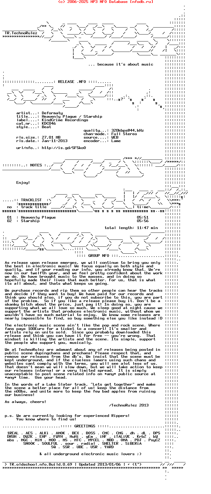 Deformaty_-_Heavenly_Plague_-_Starship_(KDC046)-WEB-2012-TR