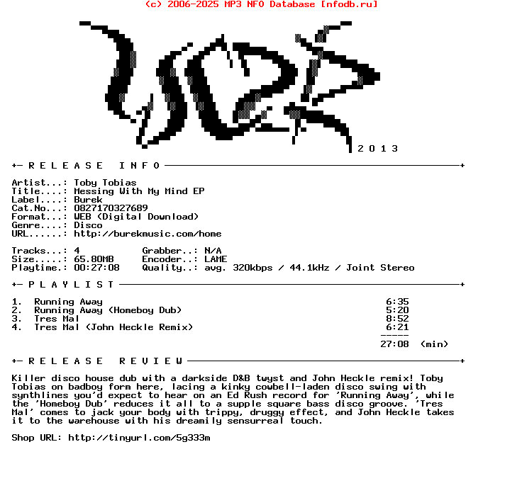 Toby_Tobias-Messing_With_My_Mind_Ep-WEB-2012