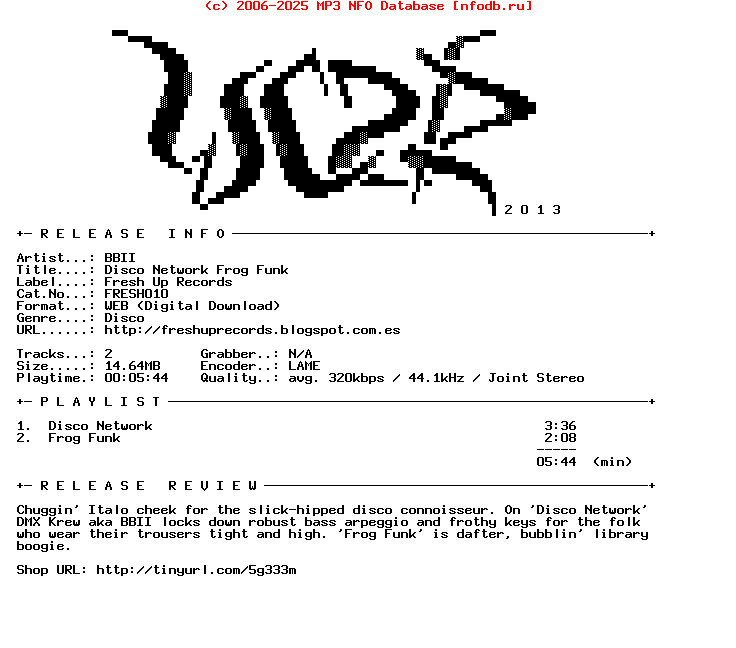 Bbii-Disco_Network__Frog_Funk-(FRESH010)-WEB-2013