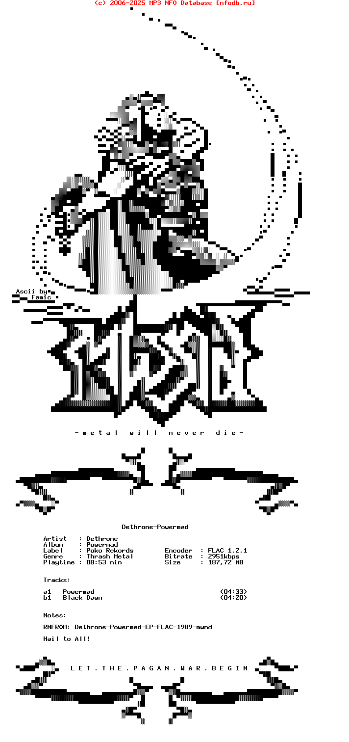 Dethrone-Powermad-REPACK-EP-FLAC-1989-Mwnd