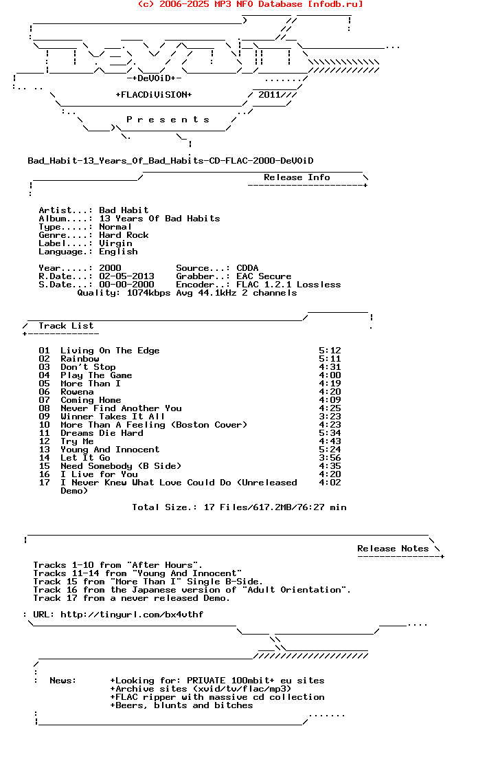 Bad_Habit-13_Years_Of_Bad_Habits-CD-FLAC-2000