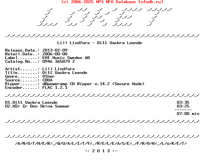 Lill_Lindfors-Ditt_Vackra_Leende-SE-CDS-FLAC-2006