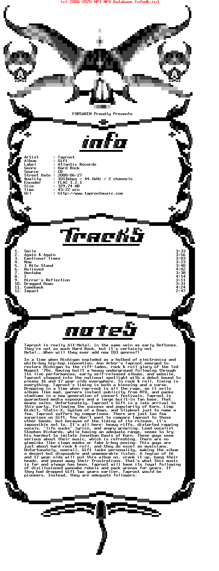 Taproot-Gift-CD-FLAC-2000