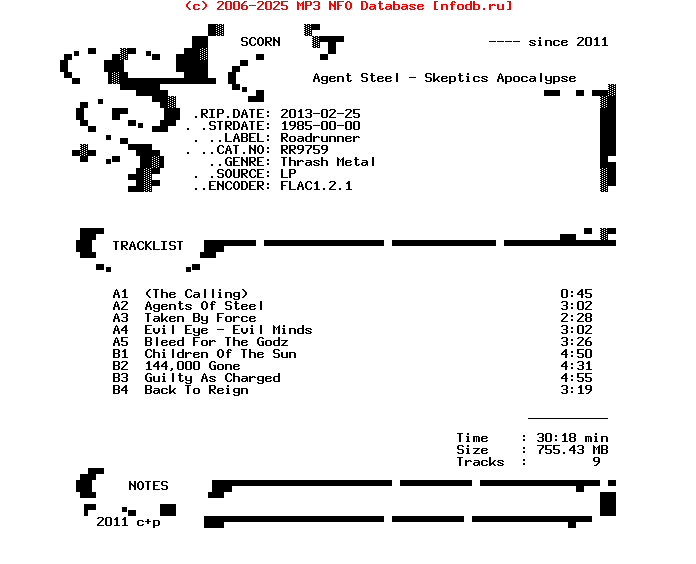 Agent_Steel-Skeptics_Apocalypse-Lp-1985