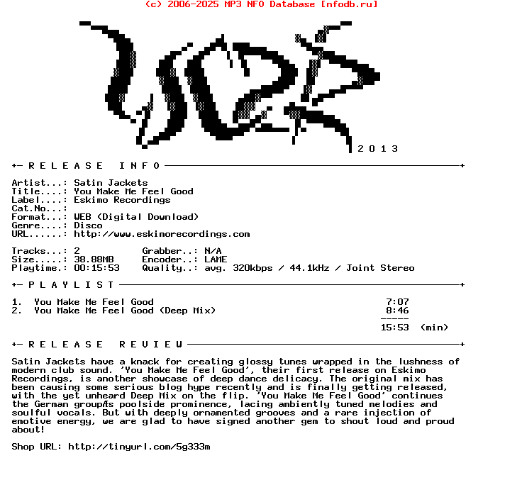 Satin_Jackets-You_Make_Me_Feel_Good-WEB-2013