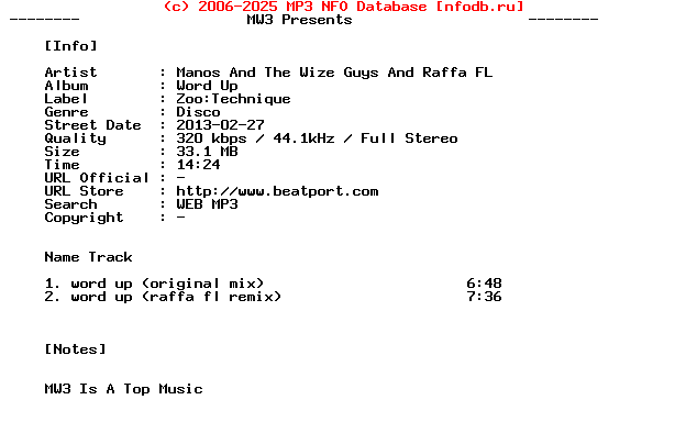Manos_And_The_Wize_Guys_-_Word_Up_(ORIGINAL_MIX)-Mw3