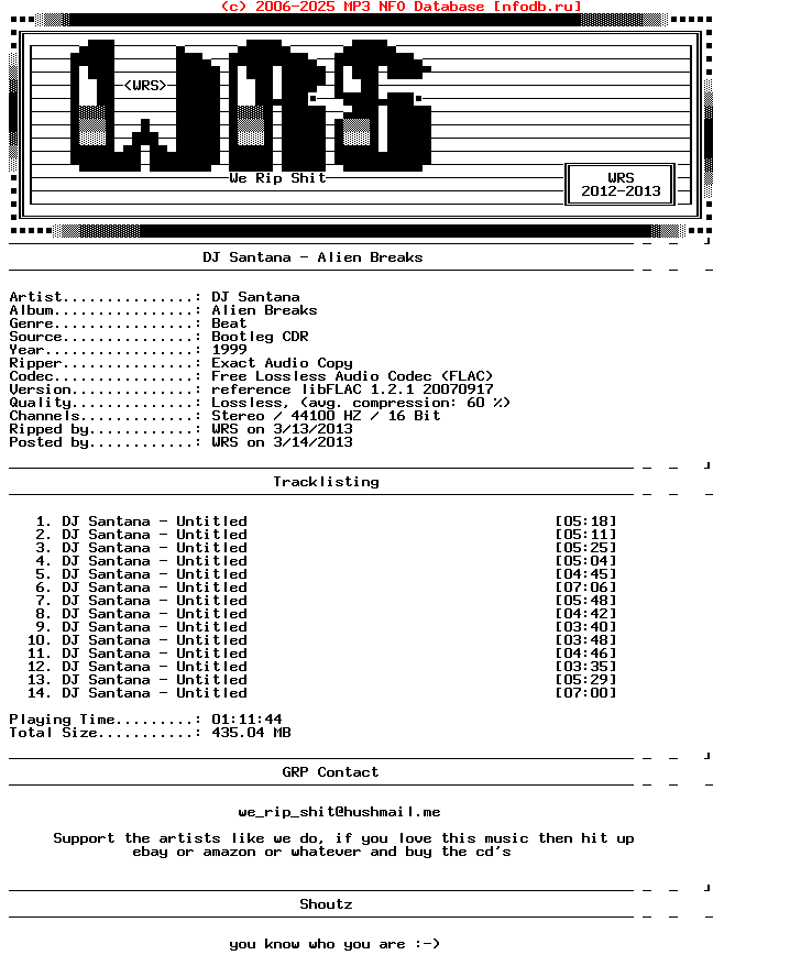 Dj_Santana-Alien_Breaks-Bootleg-CDR-FLAC-1999-Wrs