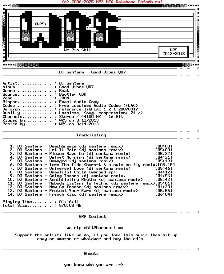 Dj_Santana-Good_Vibes_V07-Bootleg-CDR-FLAC-2004-Wrs