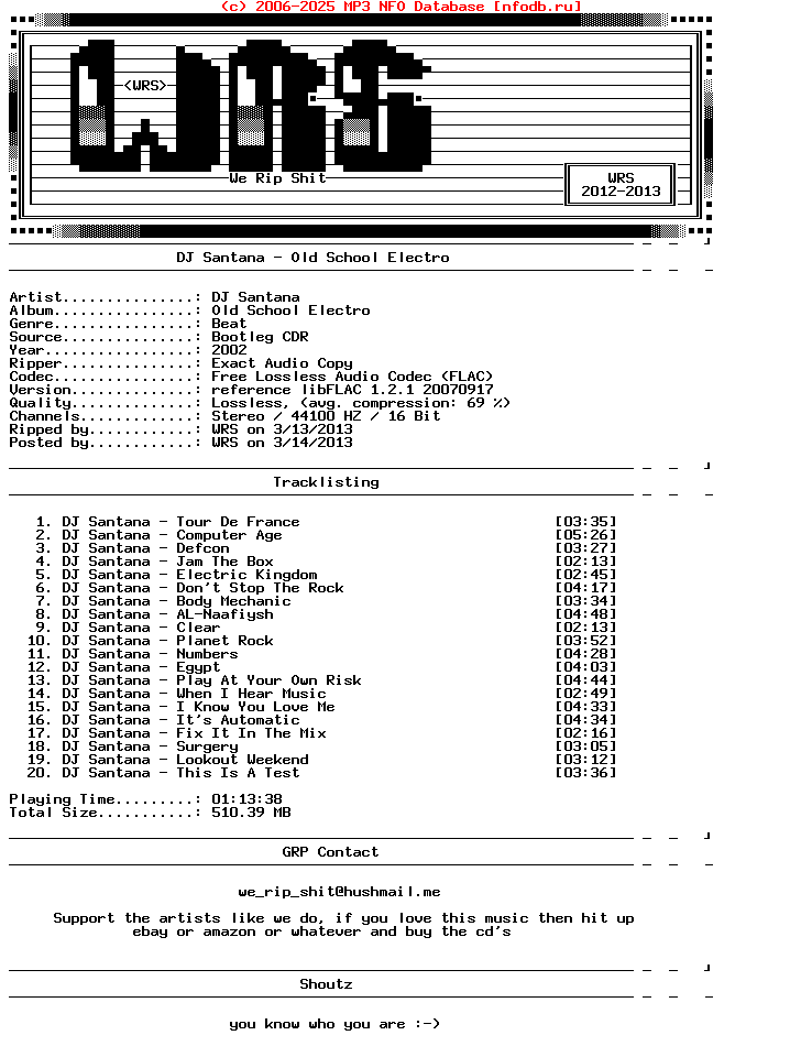 Dj_Santana-Old_School_Electro-Bootleg-CDR-FLAC-2002-Wrs