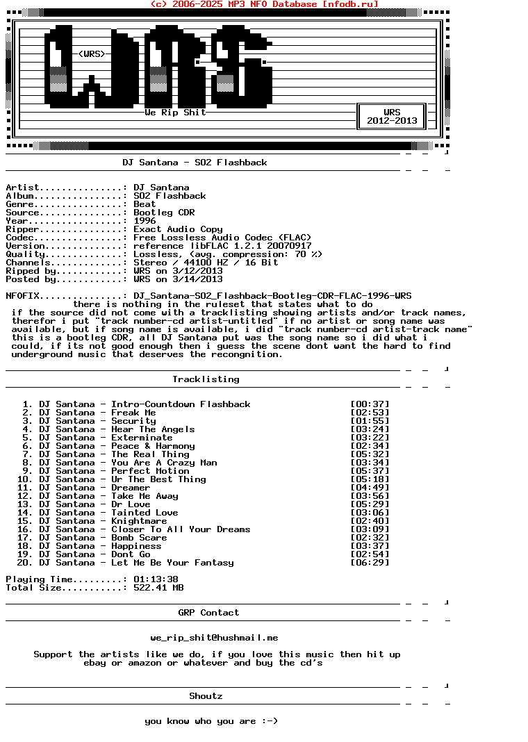 Dj_Santana-S02_Flashback-Nfofix-Bootleg-CDR-FLAC-1996-Wrs