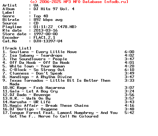 VA-Dj_Hits_97_Vol._4-Bootleg-CD-1997