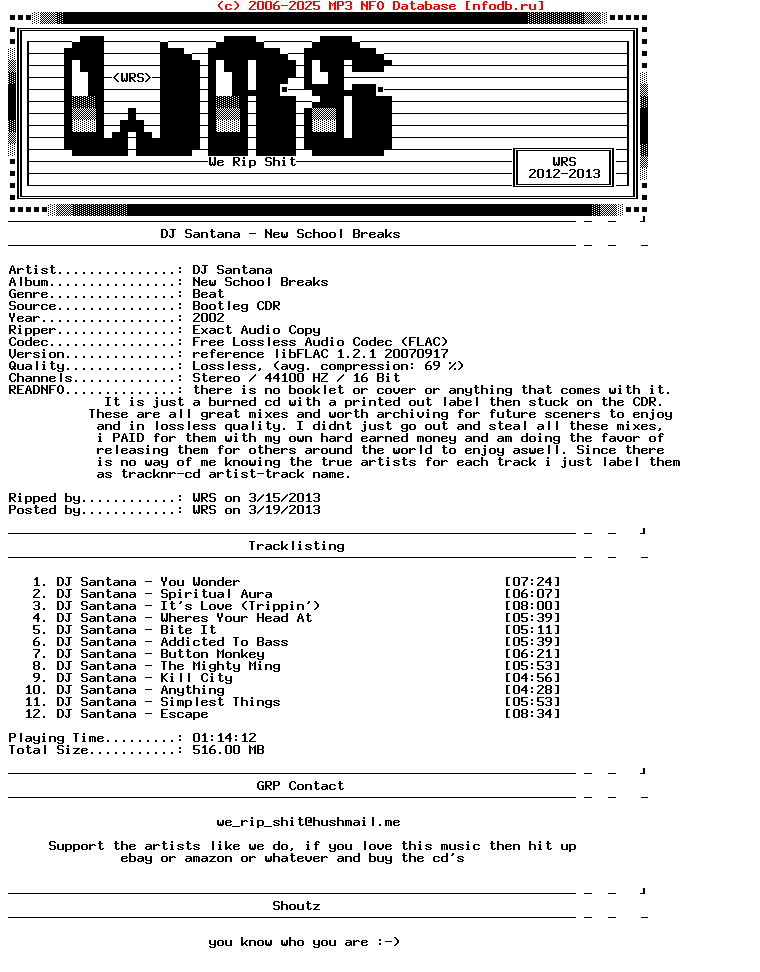 Dj_Santana-New_School_Breaks-Readnfo-Bootleg-CDR-FLAC-2001-Wrs