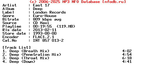 East_17-Deep-CDM-1993