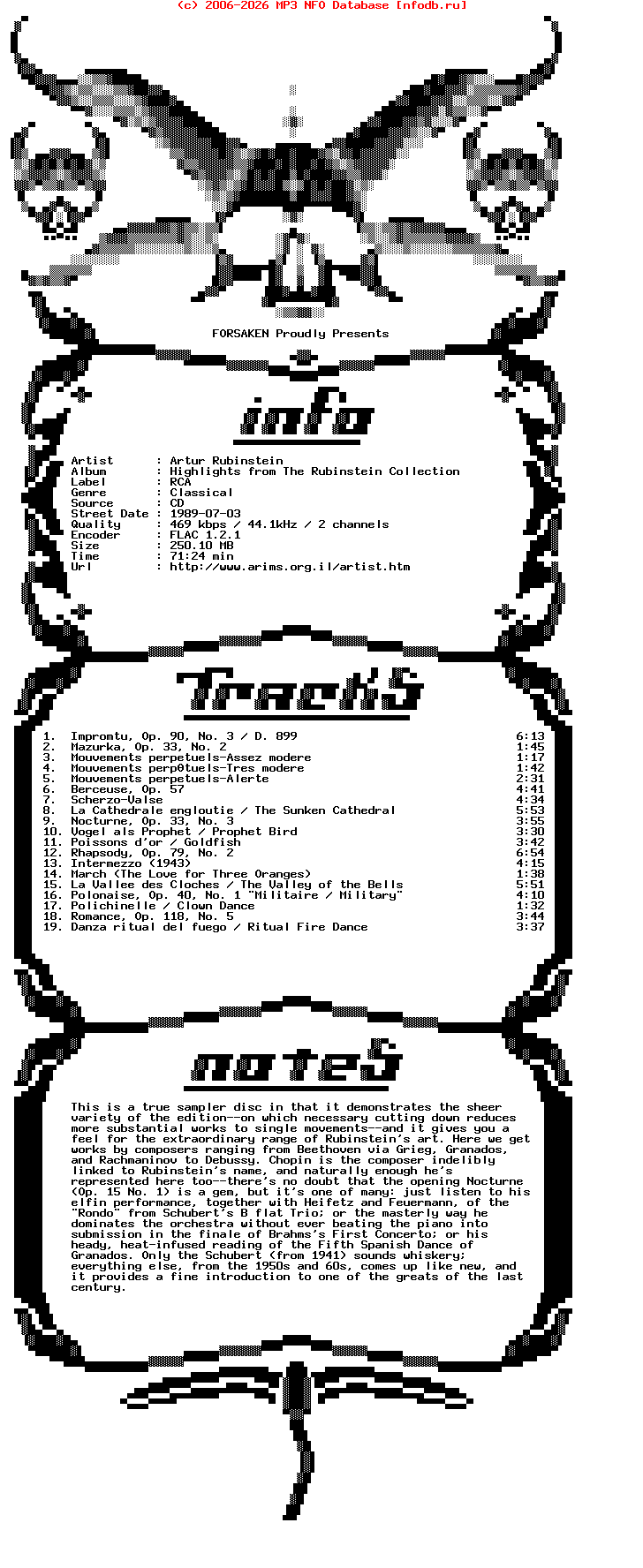 Artur_Rubinstein-Highlights_From_The_Rubinstein_Collection-Remastered-CD-FLAC-1989