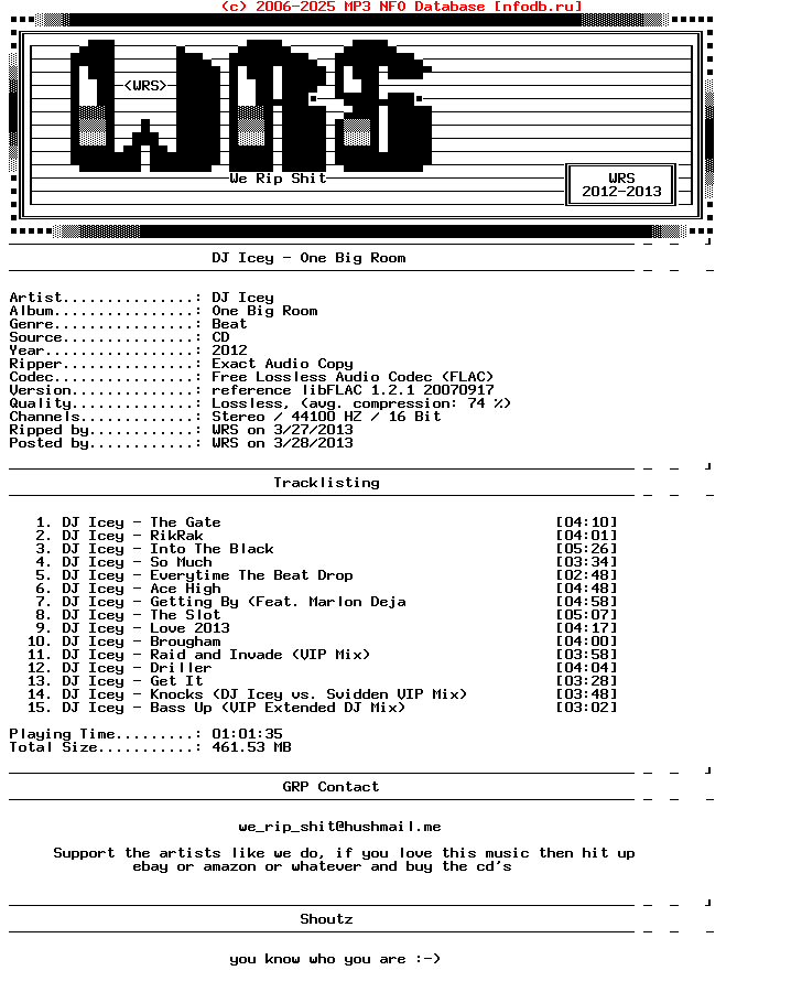 Dj_Icey-One_Big_Room-CD-FLAC-2012-Wrs