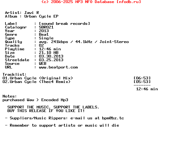 Javi_R-Urban_Cycle_Ep-Sbr021-WEB-2013