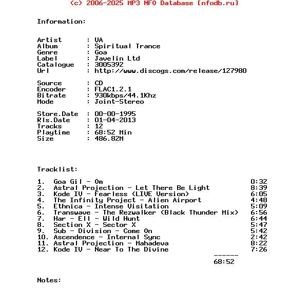 VA-Spiritual_Trance-CD-FLAC-1995