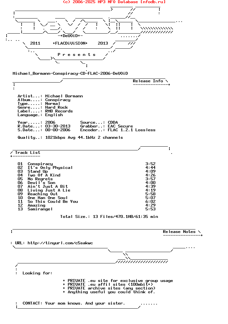 Michael_Bormann-Conspiracy-CD-FLAC-2006