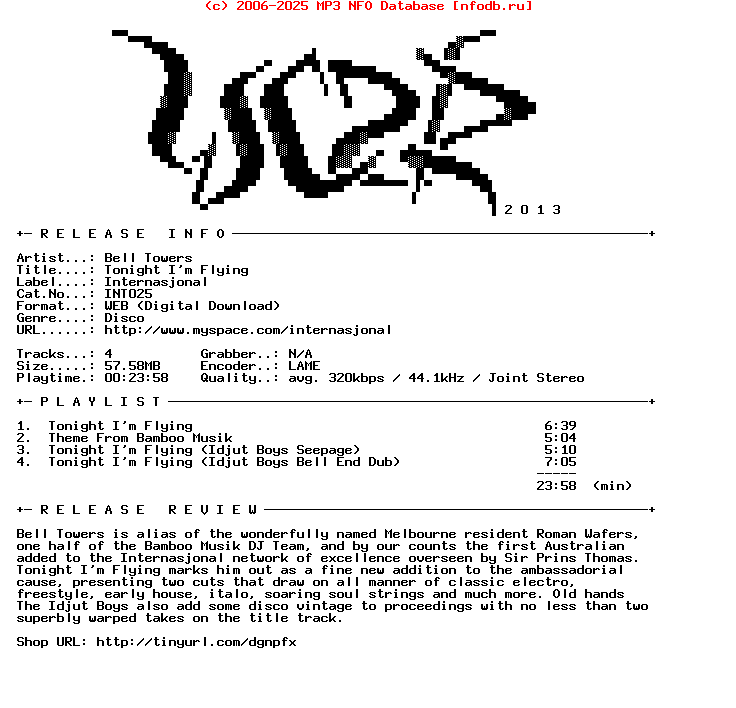 Bell_Towers-Tonight_Im_Flying-(INT025)-WEB-2013