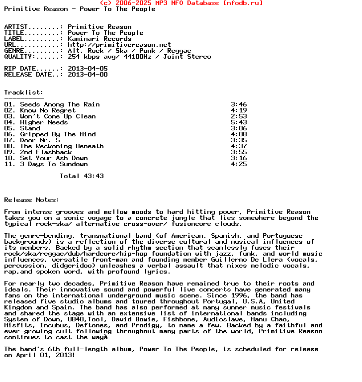 Primitive_Reason-Power_To_The_People-2013