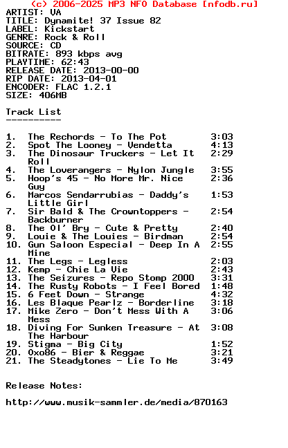 VA-Dynamite_37_Issue_82-MAG-FLAC-2013