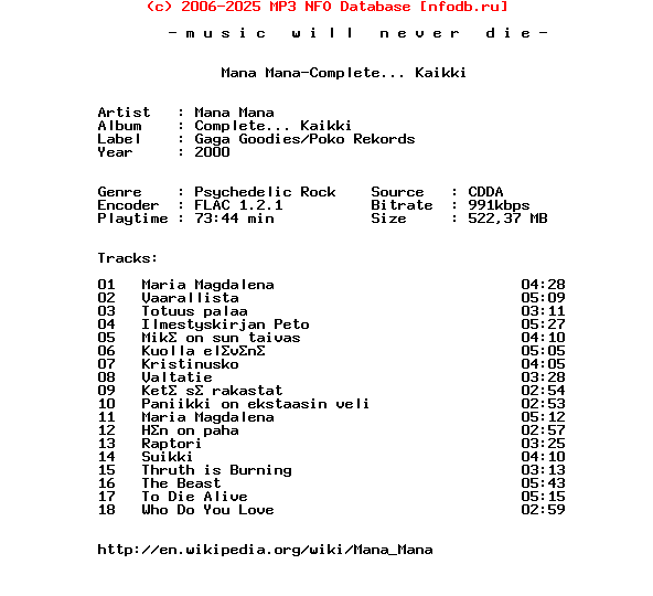 Mana_Mana-Complete-Kaikki-FI-Remastered-CD-FLAC-2000