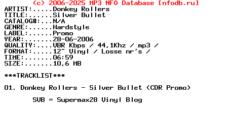 Donkey_Rollers_-_Silver_Bullet_(PROMO)-CDR-2006-Svb
