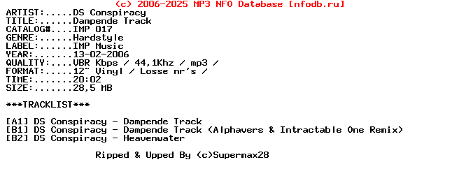 Ds_Conspiracy_-_Dampende_Track_(IMP017)-Vinyl-2006-Svb