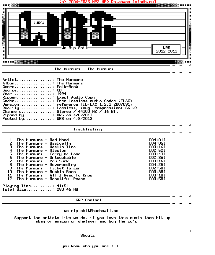The_Murmurs-The_Murmurs-CD-FLAC-1994-Wrs