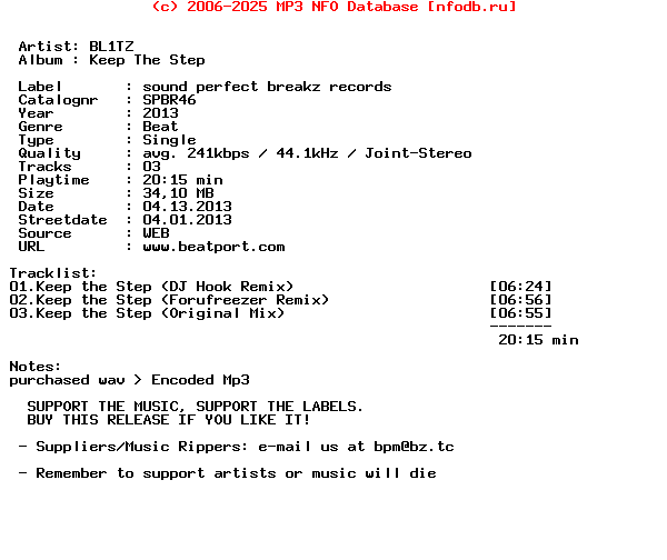 Bl1Tz-Keep_The_Step-Spbr46-WEB-2013