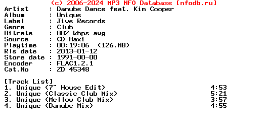 Danube_Dance_Feat._Kim_Cooper-Unique-CDM-1991